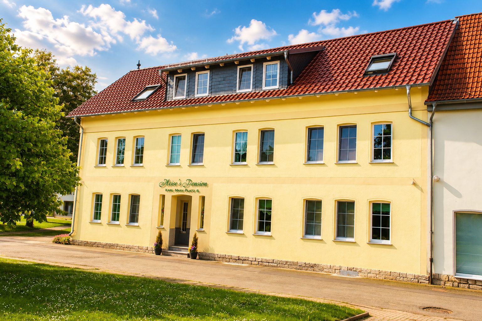 Aussenansicht der Pension